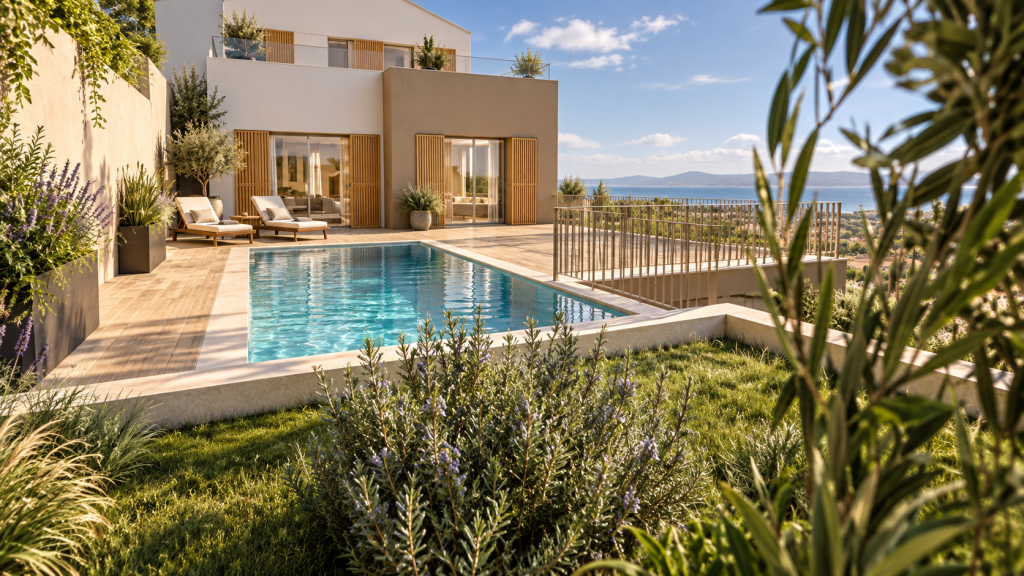 Le Clos du Levant – Villa neuve à Bastia avec piscine