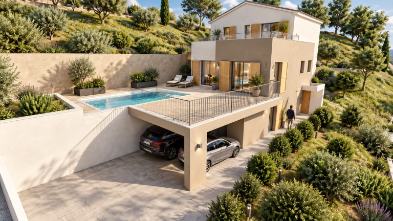 Le Clos du Levant – Villa neuve à Bastia avec piscine