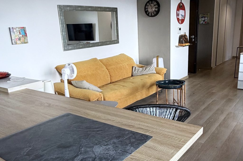 Séjour et coin repas – appartement T3 à vendre à Bastia Sud