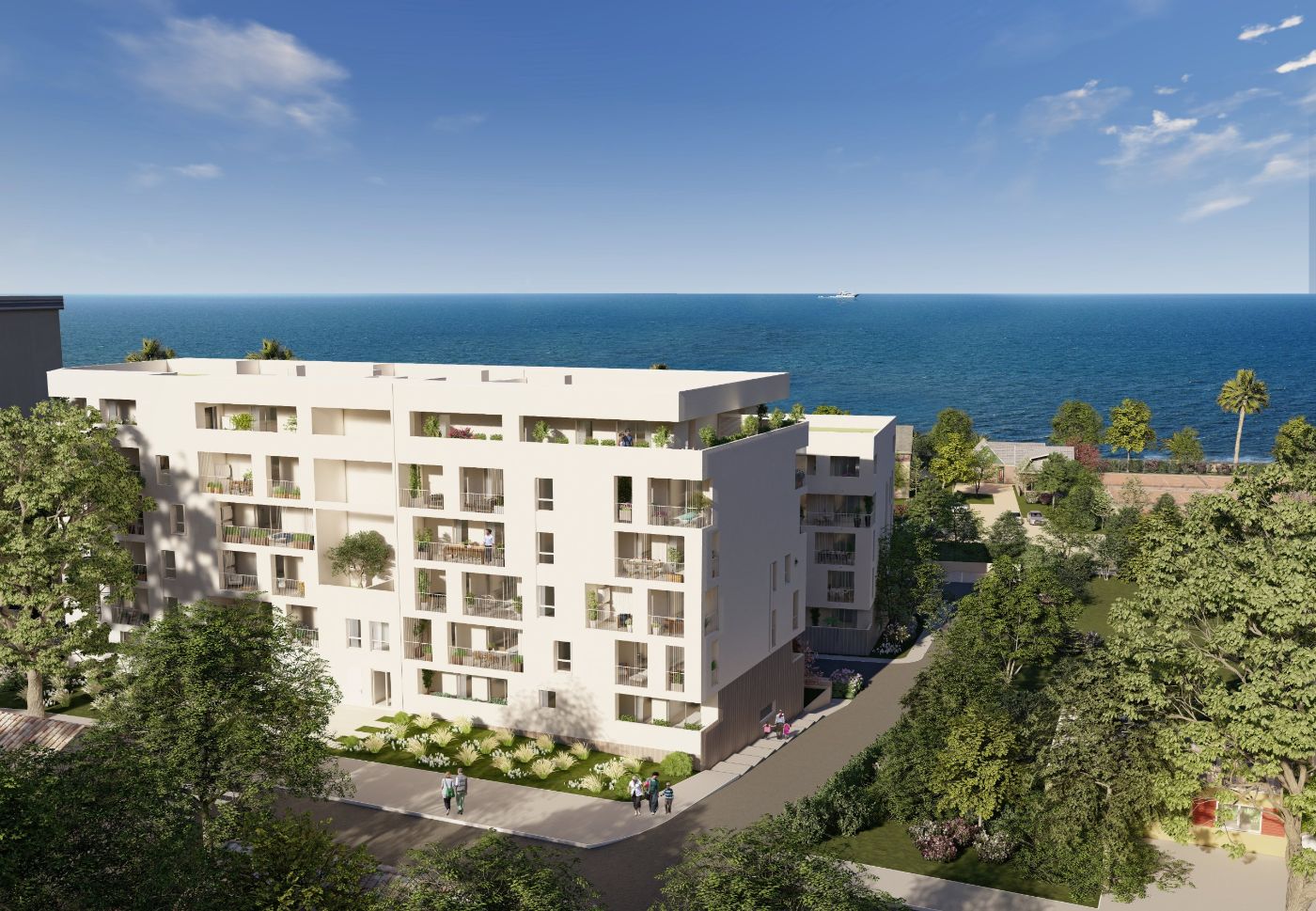 Résidence Le Prado, programme neuf à Bastia, quartier de la Carbonite